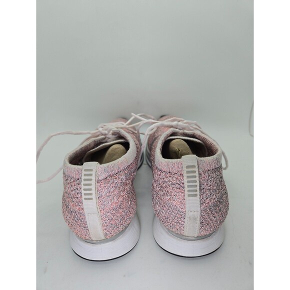 Nike Flyknit Racer Shoes Mens 5 Pink Strawberry Running Athletic Workout Sneaker